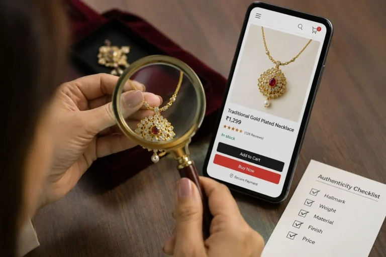 How to Identify Fake Jewellery Online: 9 Easy Checks Before You Buy