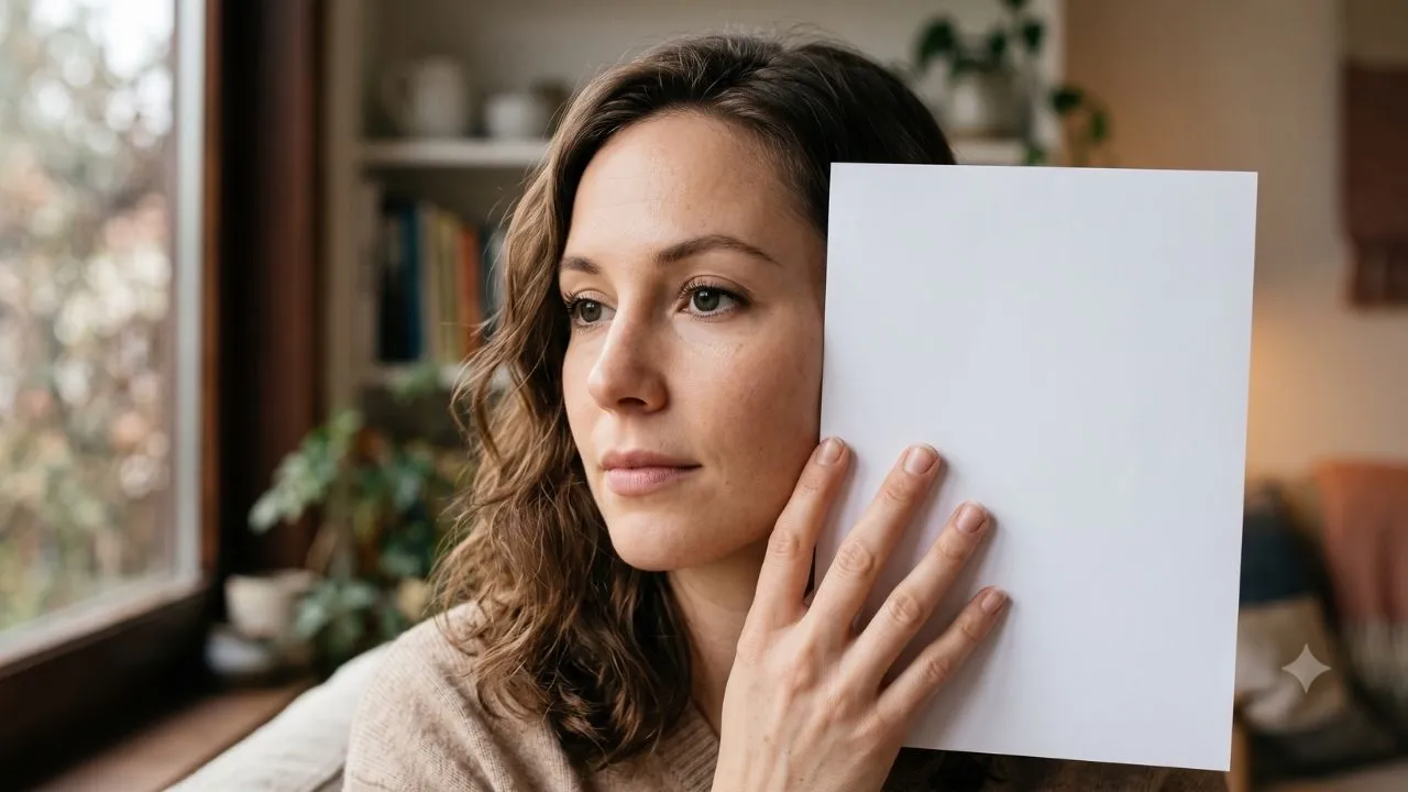 white paper test to check warm or cool skin undertone