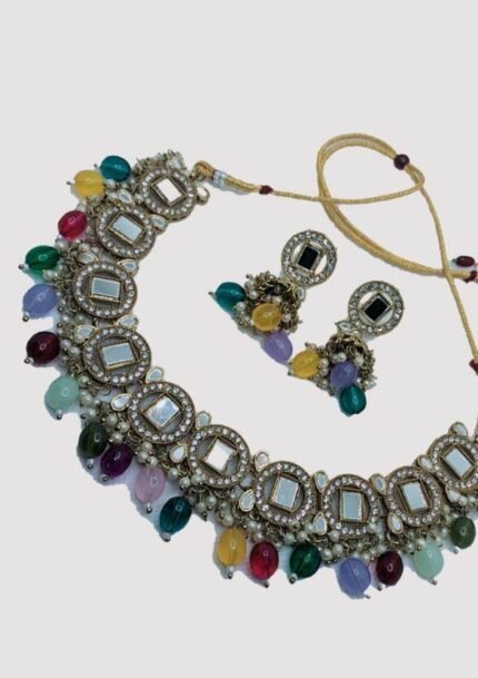 Alloy Gold-plated Multicolor Jewel Set For Women