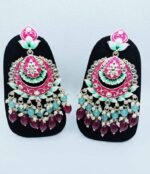 Double Pearl Combination Earrings - Image 3