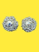 Stone Pearls Layer Drop Earring For Women - Image 2