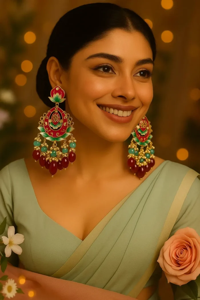 Double Pearl Combination Earrings