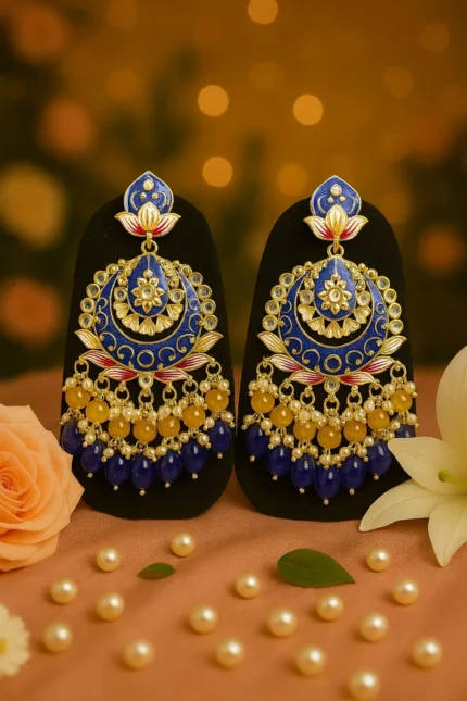 Double Pearl Combination Earrings