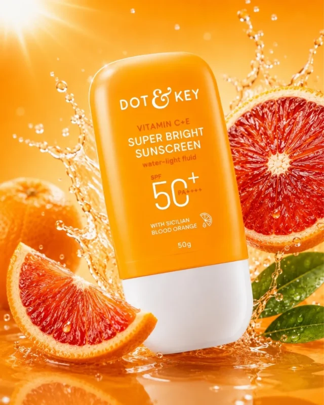 Dot & Key Vitamin C Plus E Super Bright Sunscreen SPF 50 PA++++ 50g