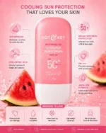 Dot & Key Watermelon Cooling Sunscreen SPF 50 PA++++ with Hyaluronic Acid 50g